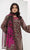 Lawn 3pc digital printed suit wit patches and monar digital printed dupatta