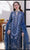 Lawn 3pc unstitched heavy embroidered suit with embroidered dupatta