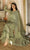 Lawn 3pc sequence embroidered suit - 2024 summer