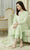Lawn unstitched 3pc heavy embroidered suit with patches