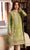 Lawn 3pc unstitched heavy embroidered suit with sequence embroidered dupatta and patches